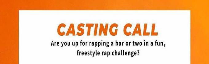 Job: (£200) Casting Call: Rapper/Lyrical Artist Required!