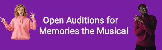 Job: West Sussex. {PAID} Casting Call: Strong Male Performer (Age 14+) for Ensemble and Supporting Lead Role of Georgie in ‘Memories the Musical’