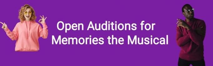 Job: West Sussex. {PAID} Casting Call: Female Actor, Singer, and Dancer (Age 18+) for Supporting Lead and Ensemble Role of Jasmine in ‘Memories the Musical’