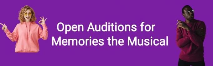 Job: West Sussex. {PAID} Casting Call: Male Actor (Age 18+) for Supporting Lead Role of Glen in ‘Memories the Musical’