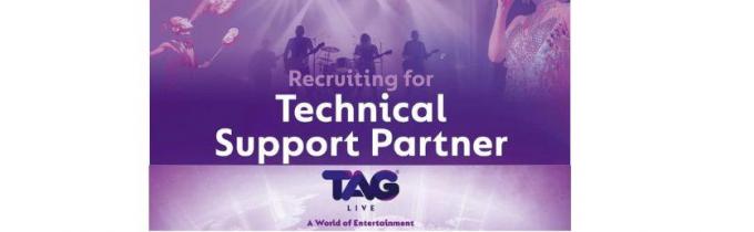 Job:  Stewartby. {£25,000} Technical Support Partner Needed for TAG Live!